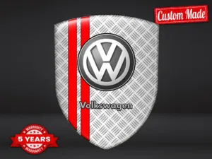 VW Pegatina Silicona S Auto Alta Calidad Profesional
